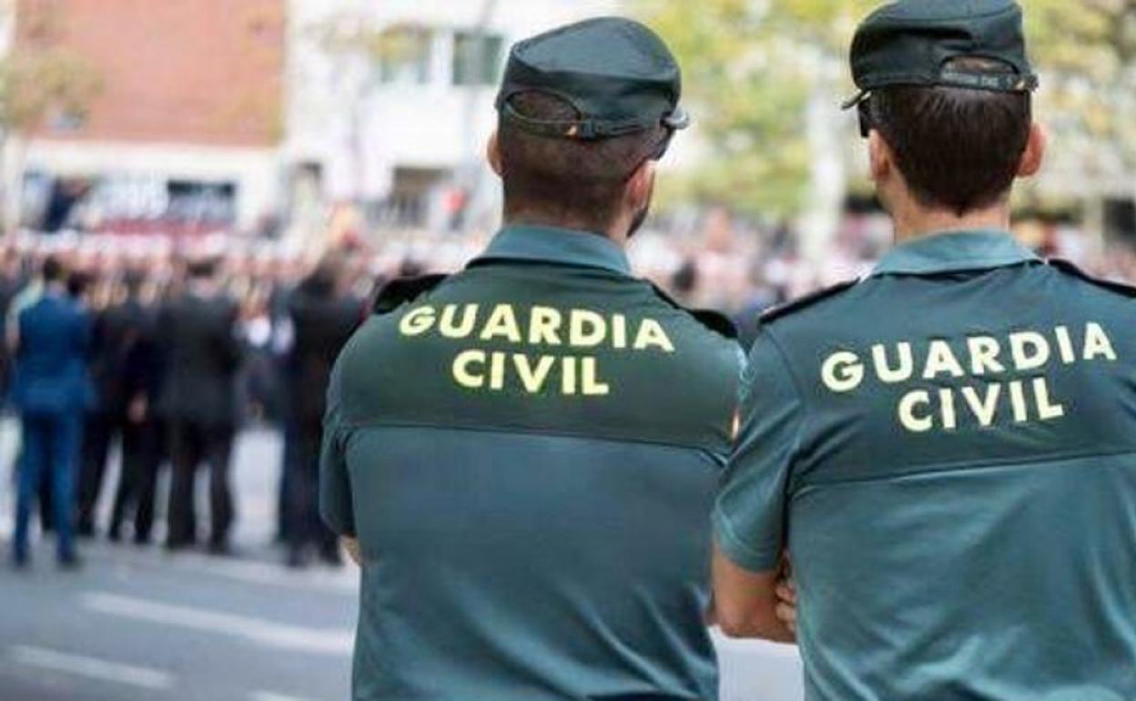 Imagen de archivo de la Guardia Civil, que ha llevado a cabo la investigación. 