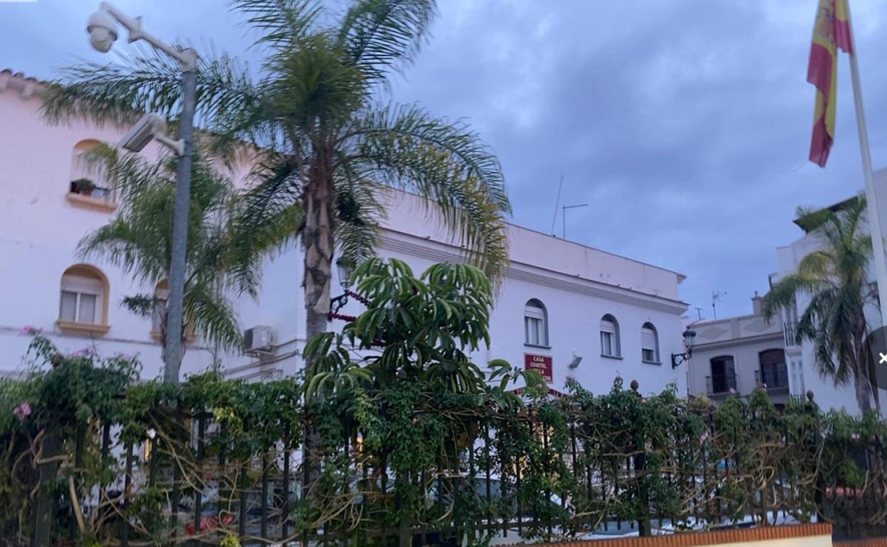 Cuartel de la Guardia Civil en Nerja. 