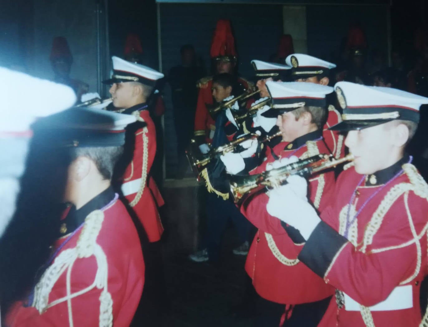 Se cumplen cuatro décadas de la creación de la Banda de Cornetas y Tambores de Fusionadas