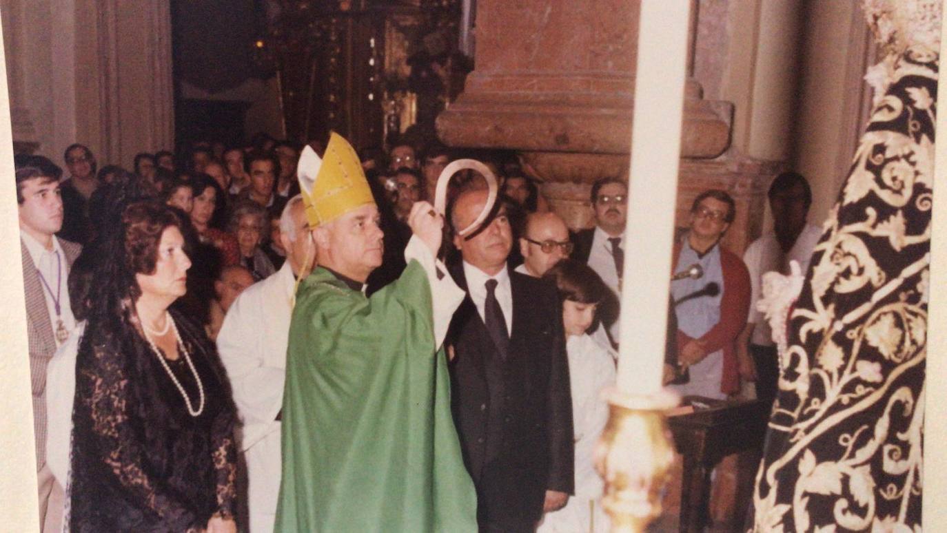 También se cumplen 40 años de la bendición de Ntra. Sra. del Mayor Dolor de las Reales Cofradías Fusionadas.