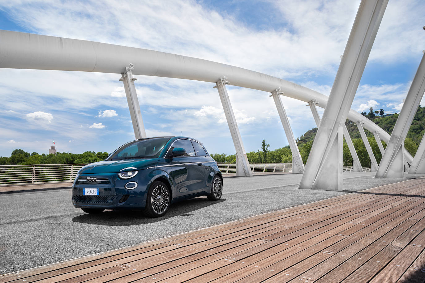 Foto de familia del nuevo Fiat 500