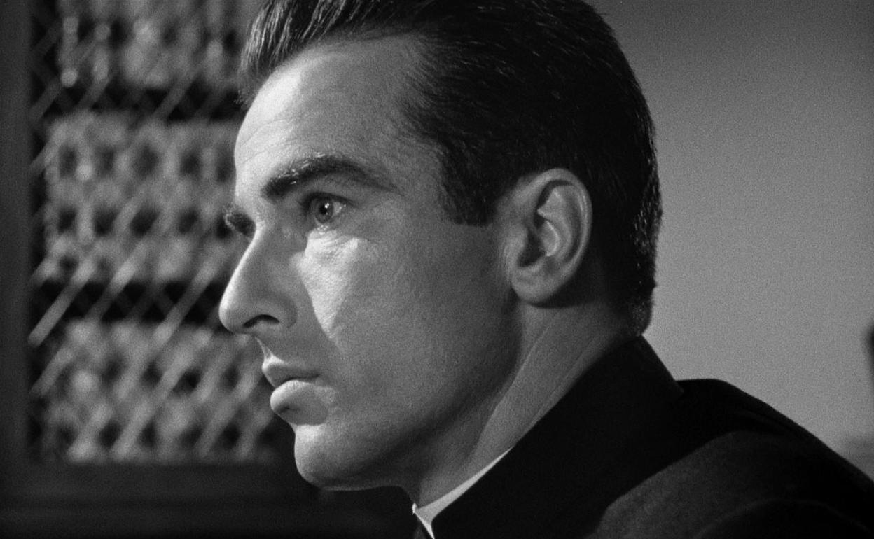 Montgomery Clift en 'Yo confieso' de Alfred Hitchcock