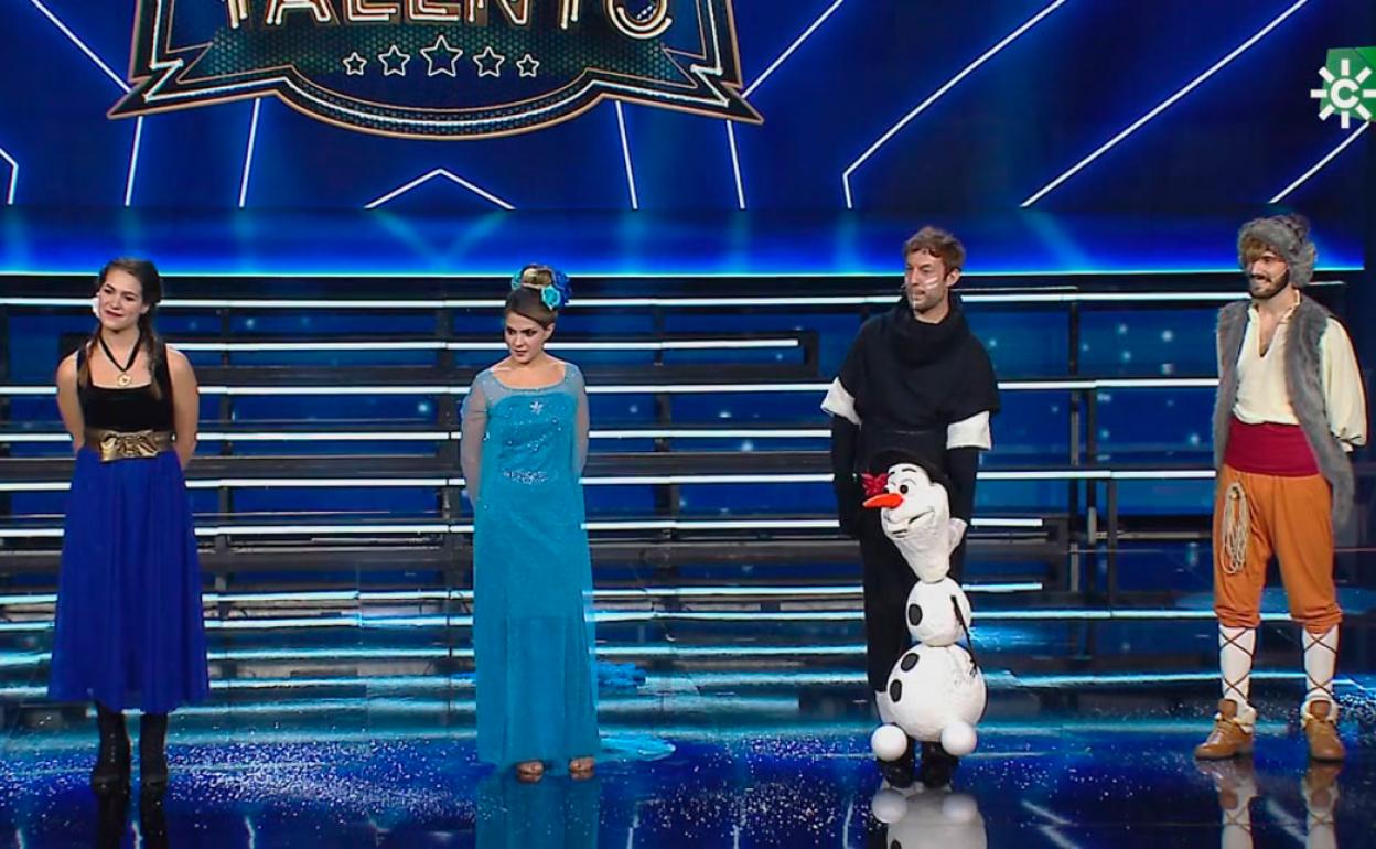 Uno de los momentos de su paso por Tierra de Talento de Canal Sur.