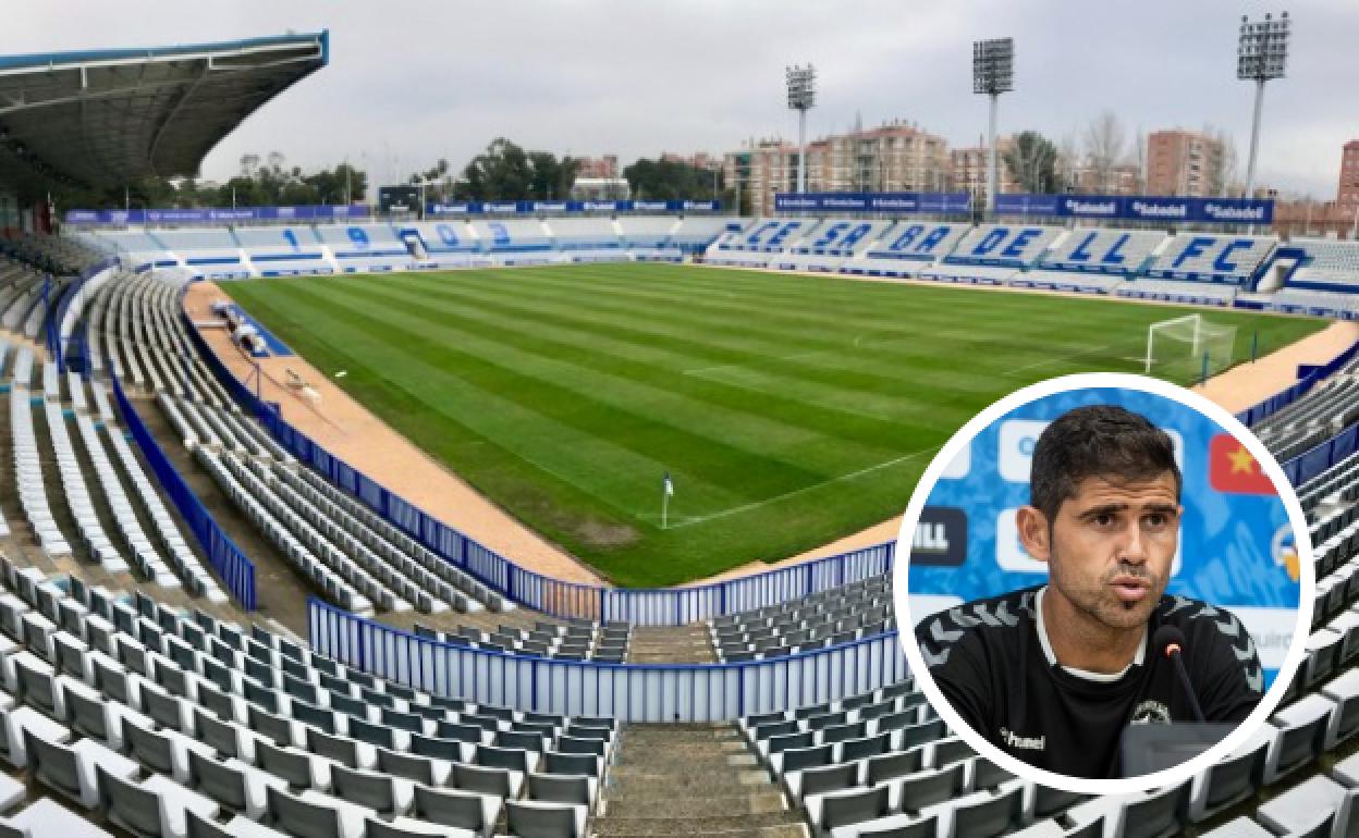 El Málaga jugará contra el Sabadell de Antonio Hidalgo a la hora del almuerzo