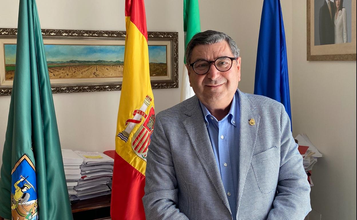 El alcalde de Vélez-Málaga, Antonio Moreno Ferrer. 