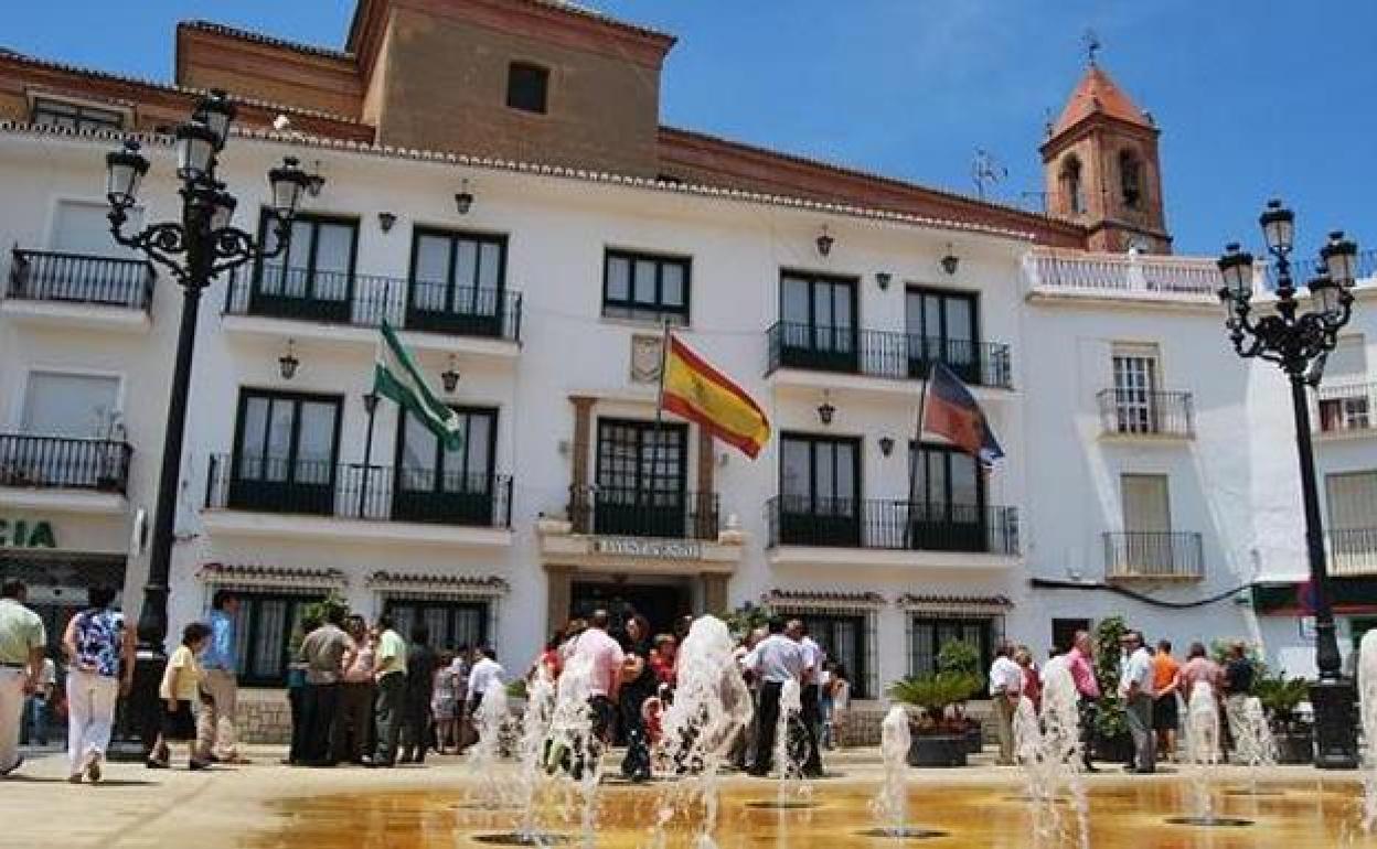 La plaza de la Constitución de Torrox, en una imagen de archivo. 