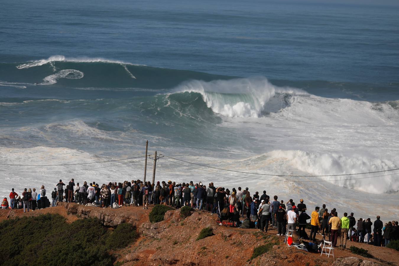 Fotos: Las olas gigantes vuelven a Nazaré