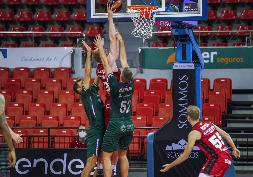 El Unicaja sumó una nueva victoria en la Liga Endesa 