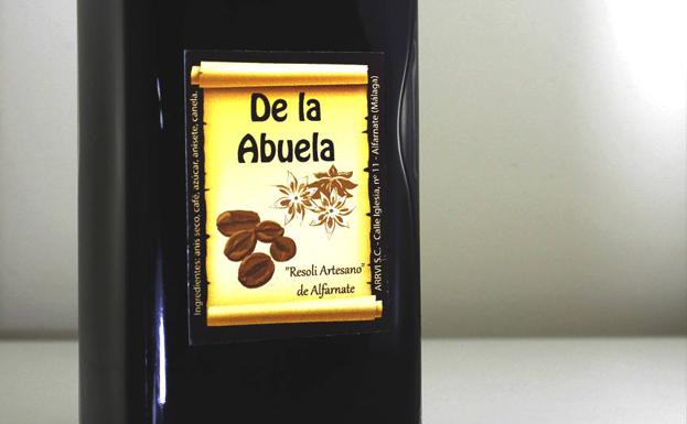 Resoli de Licores de la Abuela, de Alfarnate