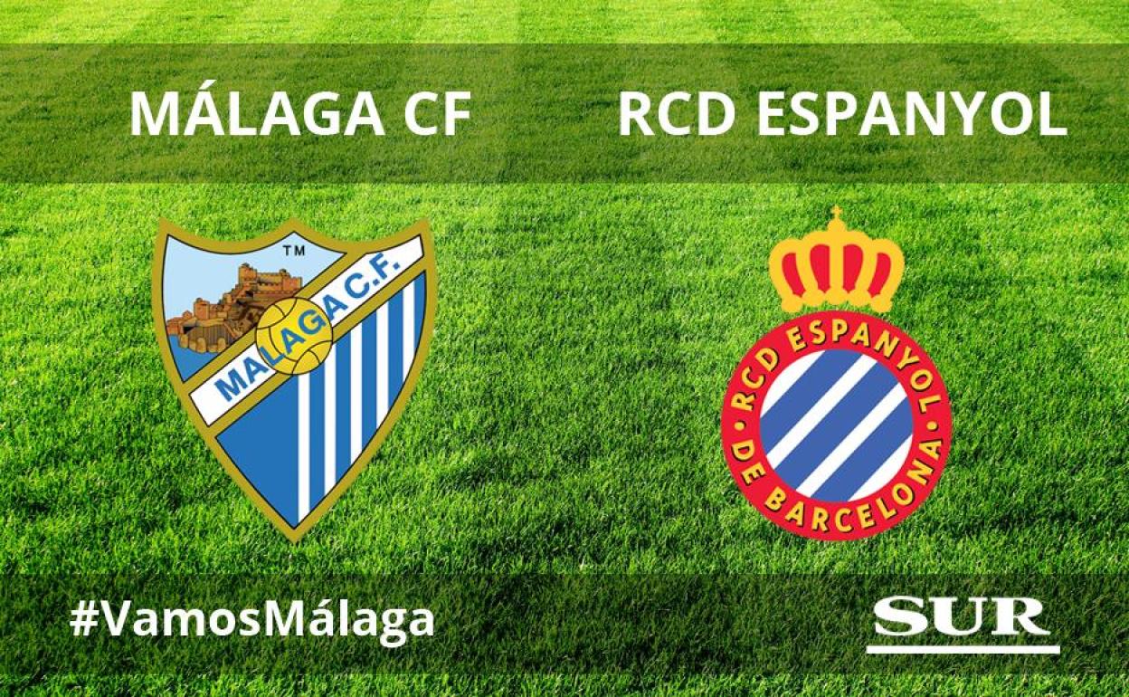 Málaga y Espanyol se enfrentan, en el estadio de La Rosaleda, en el partido estrella de la jornada 10 de la Liga Smartbank. Lunes 2 de noviembre, a las 21.00 horas