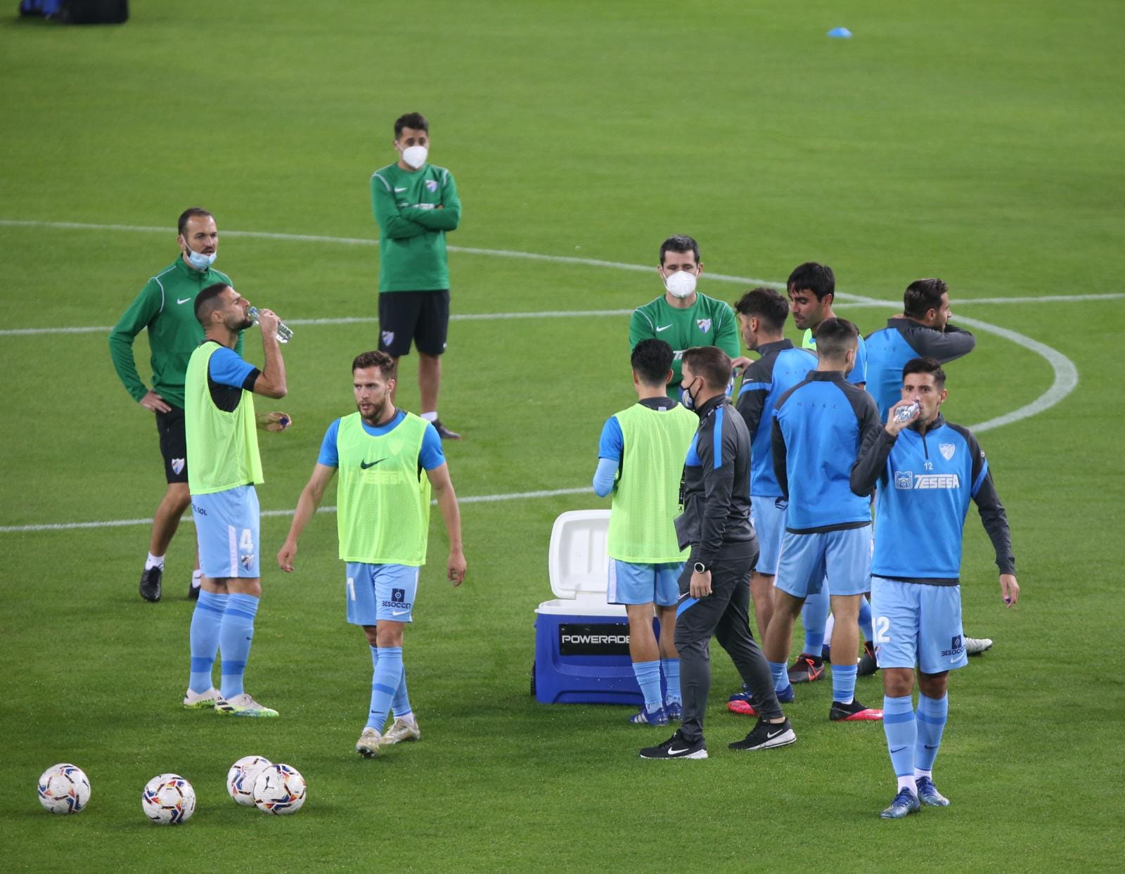 El Málaga se enfrentabaa la mejor plantilla de Segunda que se recuerda