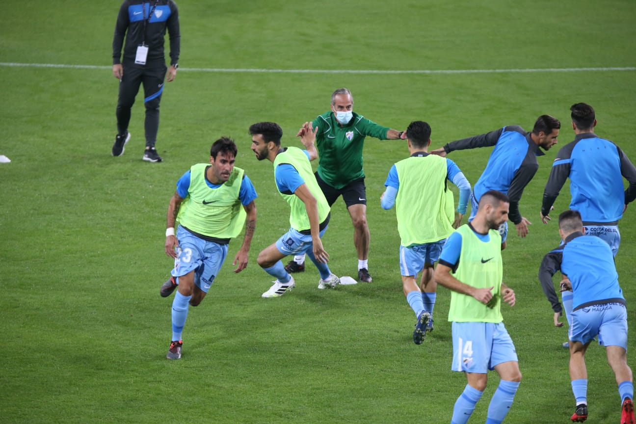 El Málaga se enfrentabaa la mejor plantilla de Segunda que se recuerda