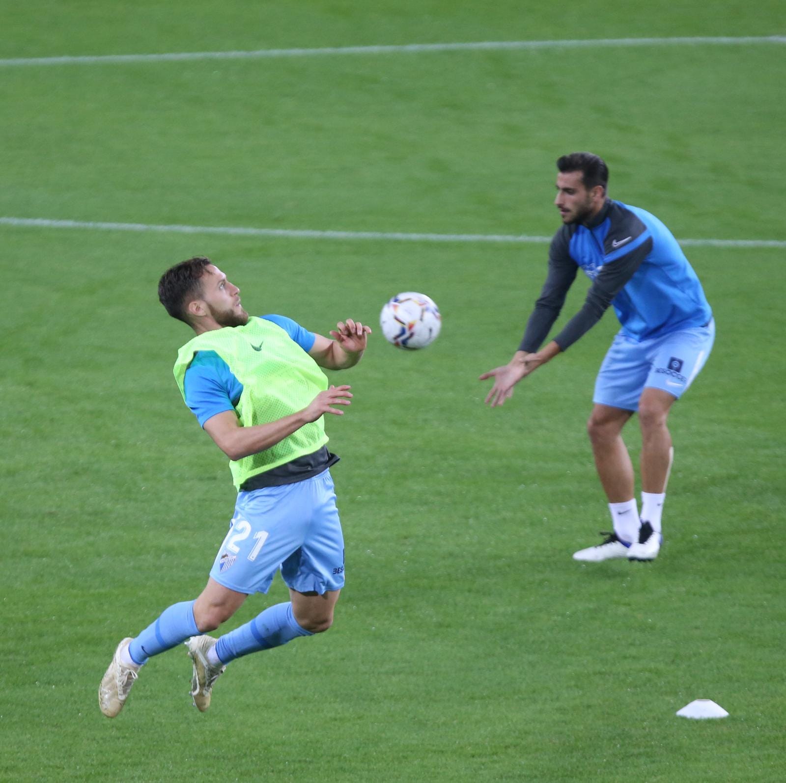 El Málaga se enfrentabaa la mejor plantilla de Segunda que se recuerda