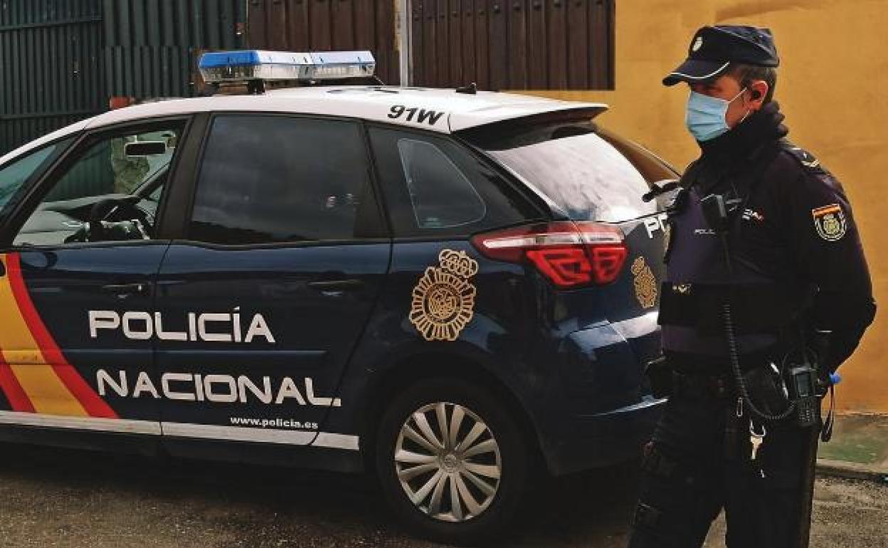 La Policía Nacional desplegó un operativo de vigilancia a raíz de los incendios. 