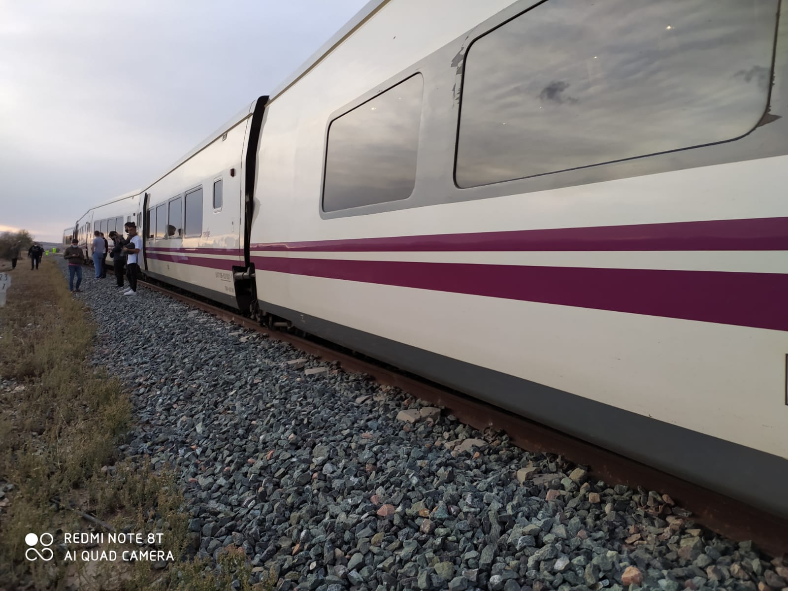 Fotos: Una riada provoca el descarrilamiento de un tren entre Almargen y Campillos