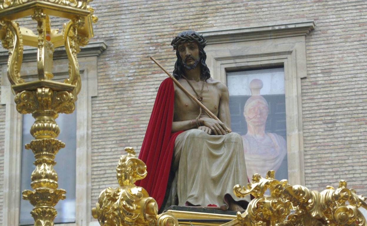 Santo Cristo Coronado de Espinas. 