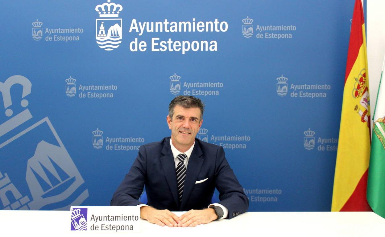 José María Ayala, teniente alcalde del área de Hacienda del Ayuntamiento de Estepona. 