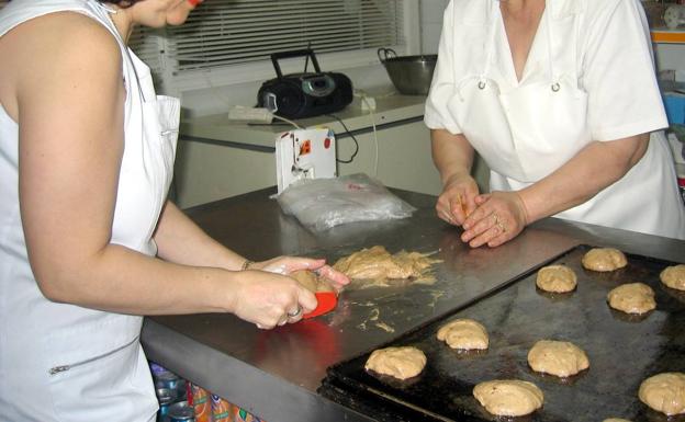 Tortas típicas de Torremolinos.