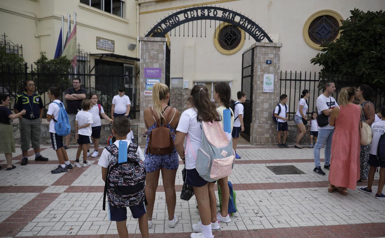 El colegio Obispo San Patricio, uno de los centros concertados con que cuenta la Fundación Victoria en Málaga. 