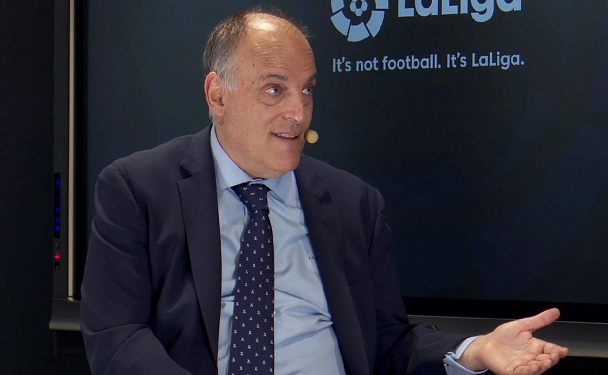 Javier Tebsas, presidente de LaLiga.