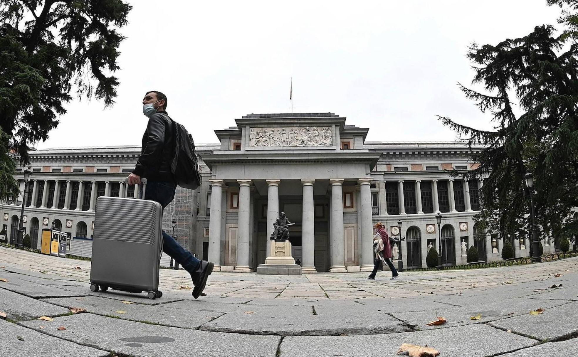 Fachada del Museo del Prado. 