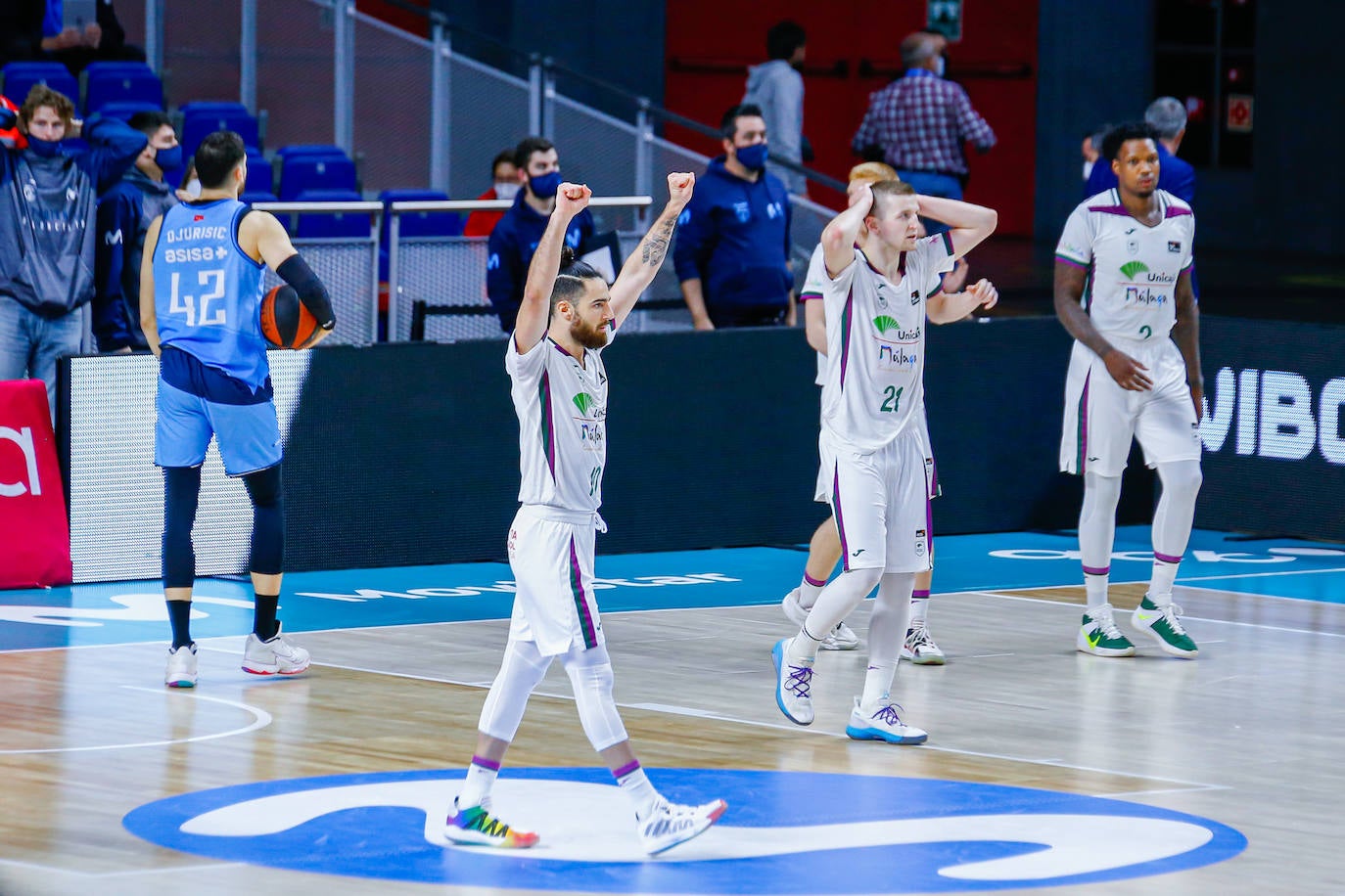 El partido disputado este domingo en el WiZink Center, en fotos.