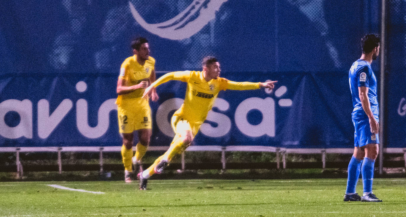 El Málaga suma tres puntos en su visita al Fuenlabrada. 