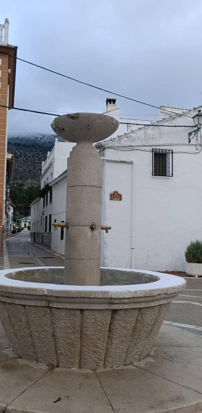 Imagen de Alfarnate, este sábado. 