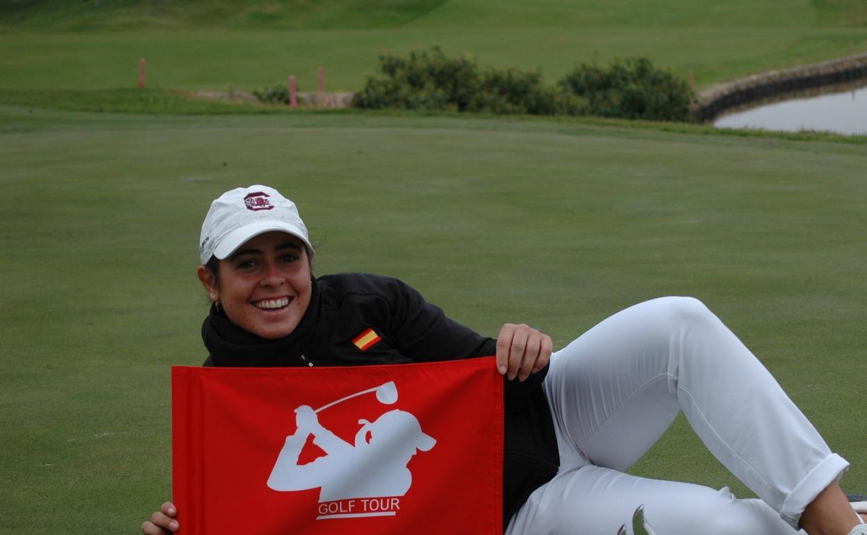 Pelaéz, en el Santander Golf Tour de Madrid. Foto de Archivo.