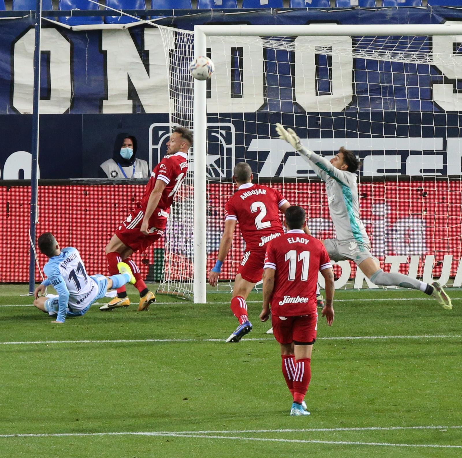 El encuentro correspondiente a la jornada 17 de Segunda División.