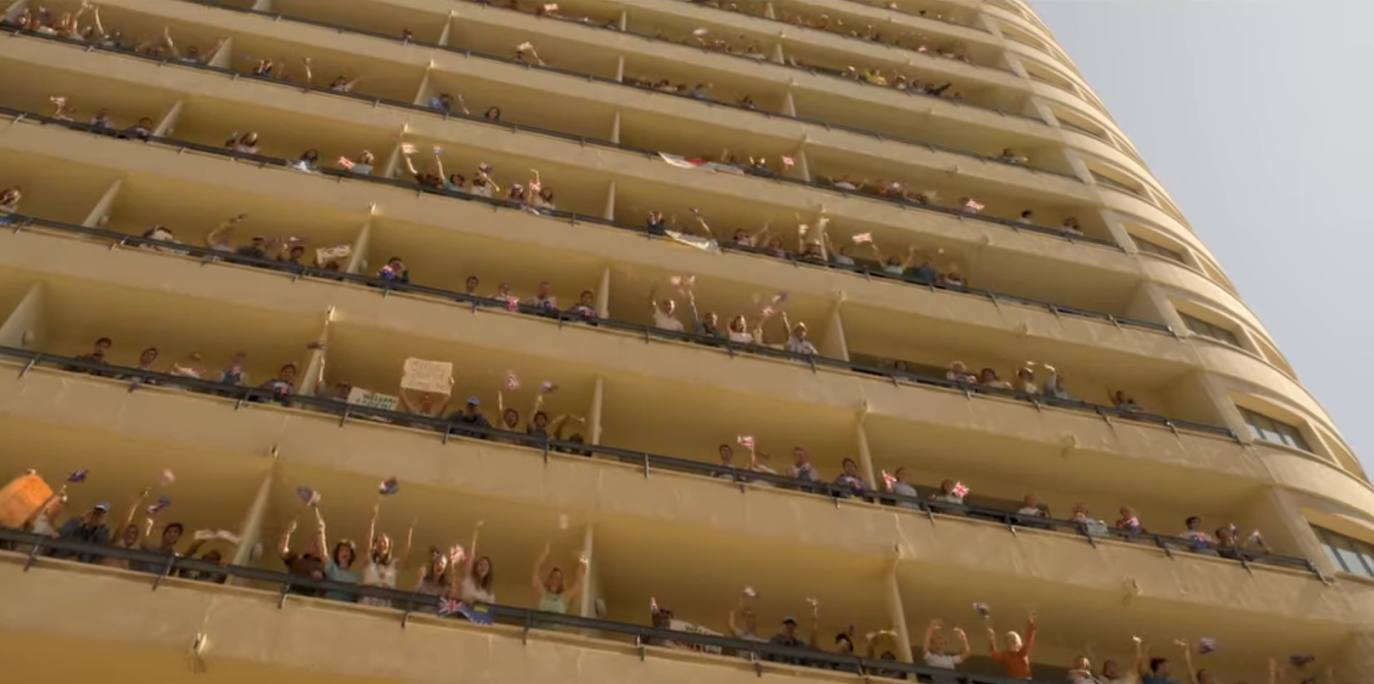 El hotel Málaga Palacio 'se convirtió' en Brisbane. 