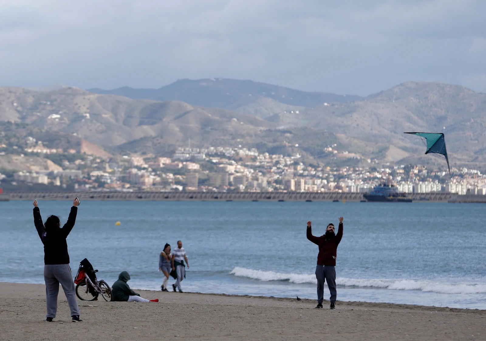 La advertencia de la Agencia Estatal de Meteorología estará vigente hasta las 18.00 horas de este martes en Ronda y Axarquía