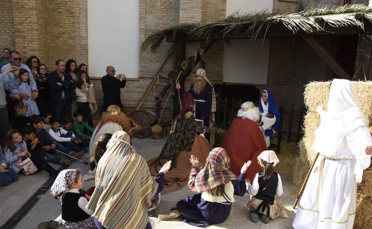 Representación de años anteriores en las instalaciones de la Casa Diocesana. 