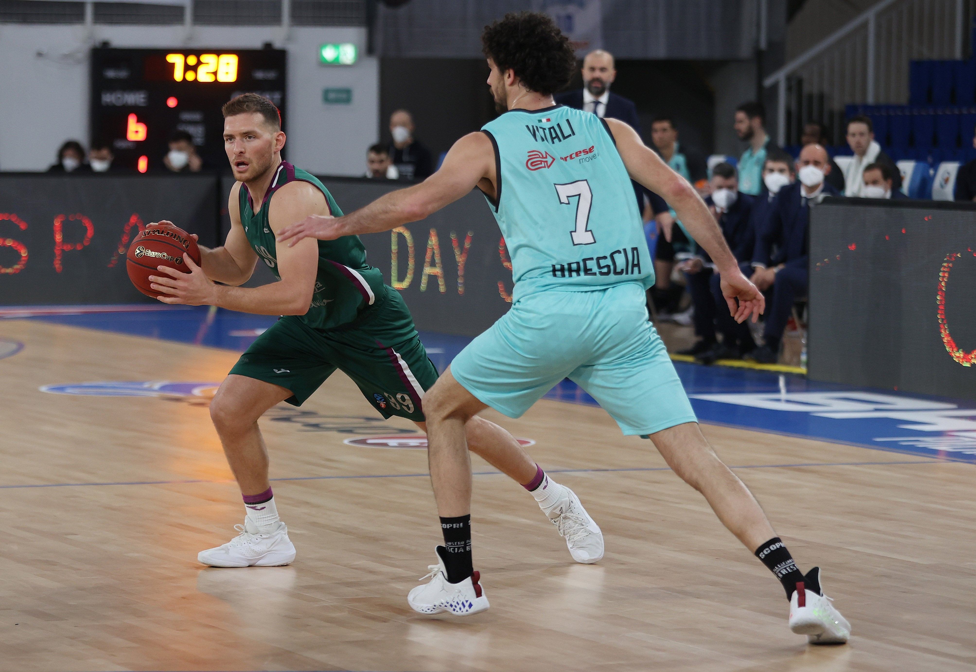 Fotos: Las mejores imágenes del Brescia-Unicaja de Eurocup