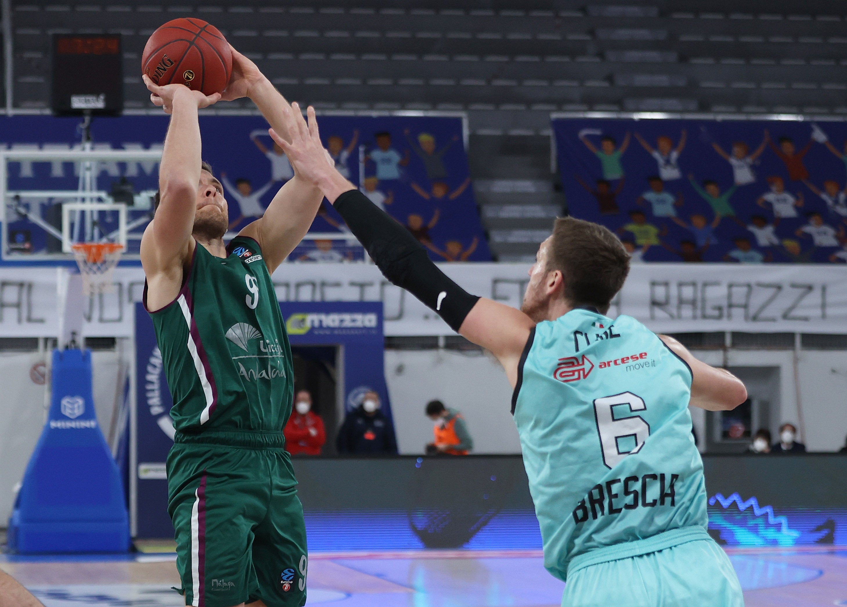 Fotos: Las mejores imágenes del Brescia-Unicaja de Eurocup