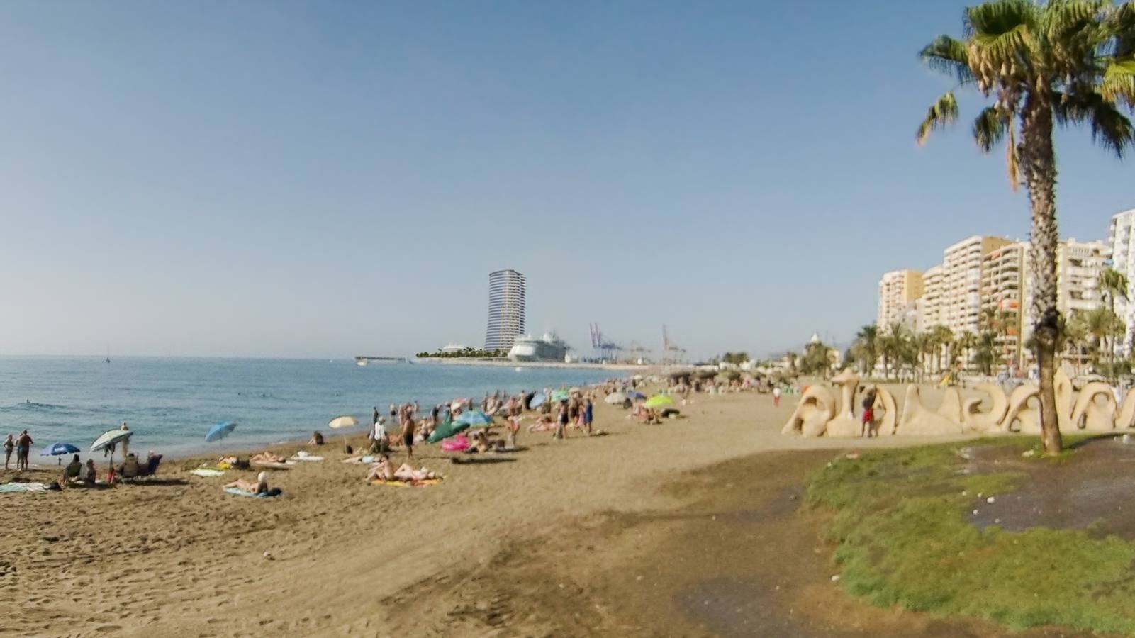 Recreación de cómo quedará la torre del Puerto de Málaga.