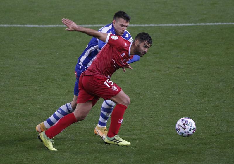 El partido se disputó en La Rosaleda 