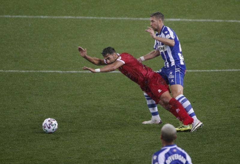 El partido se disputó en La Rosaleda 