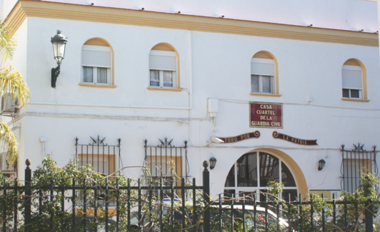 Cuartel de la Guardia Civil en Nerja. 