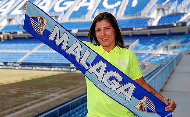 Estefa, el día de su presentación cara a esta temporada. 