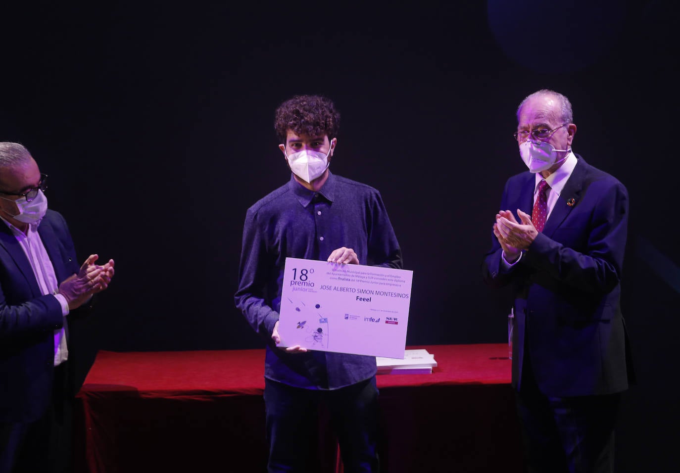 Gala de entrega de los 18 Premios Junior del Imfe. 