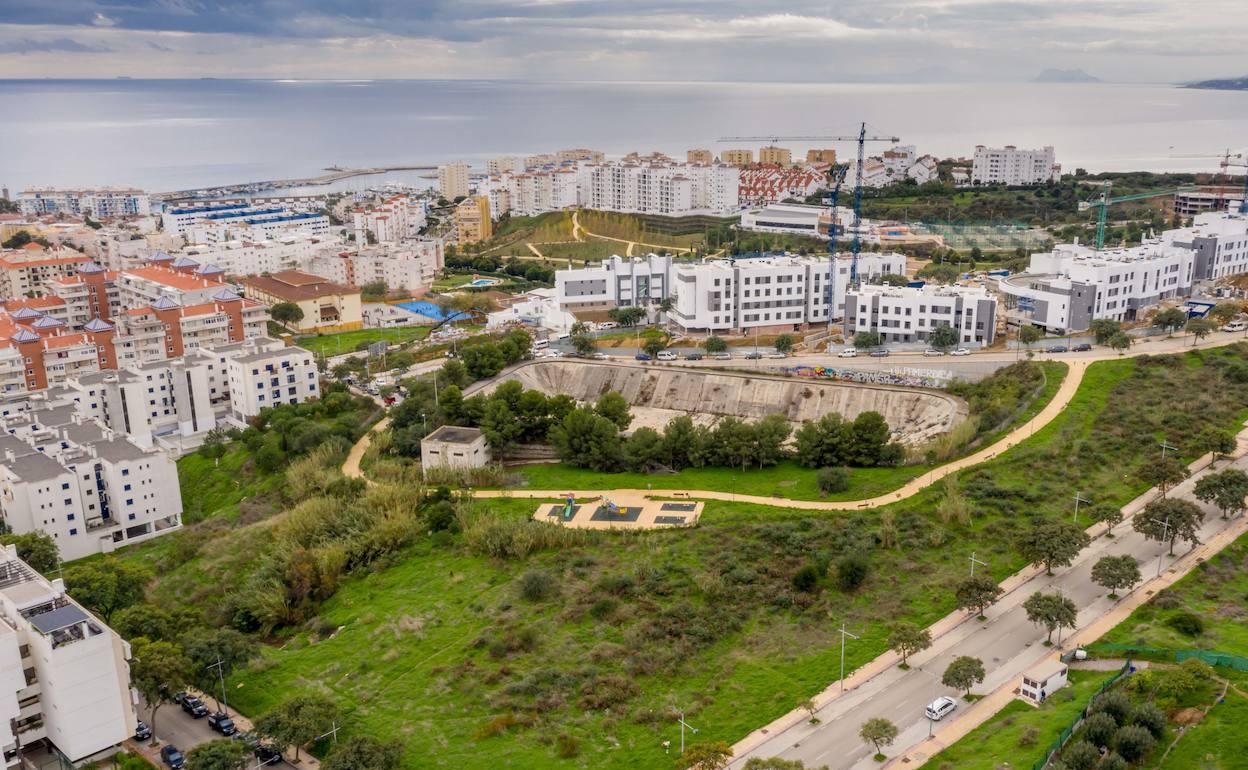 Parcela donde se ubicará la nueva Comisaría de Policía Nacional de Estepona. 