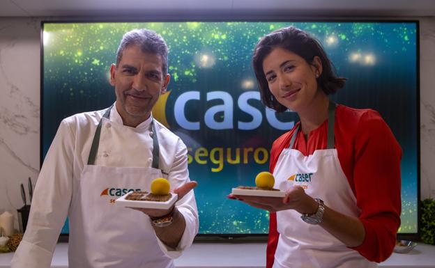 Paco Roncero y Garbiñe Muguruza, dúo en la cocina por un día.