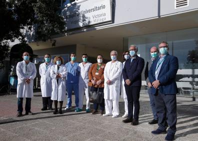 Imagen secundaria 1 - Primeros sanitarios vacunados en el Clínico