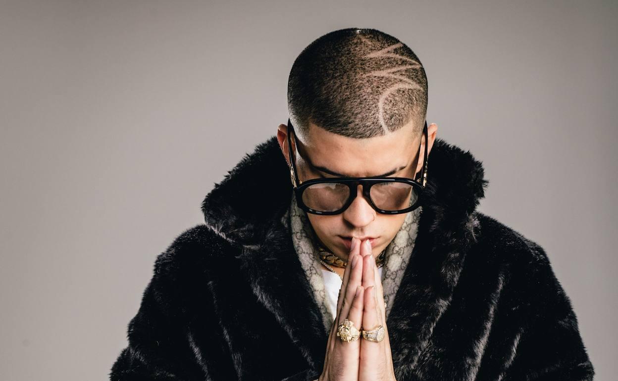 El rapero puertorriqueño Bad Bunny. 