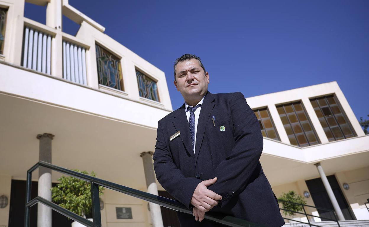 Manuel Herrero, en Parcemasa. 