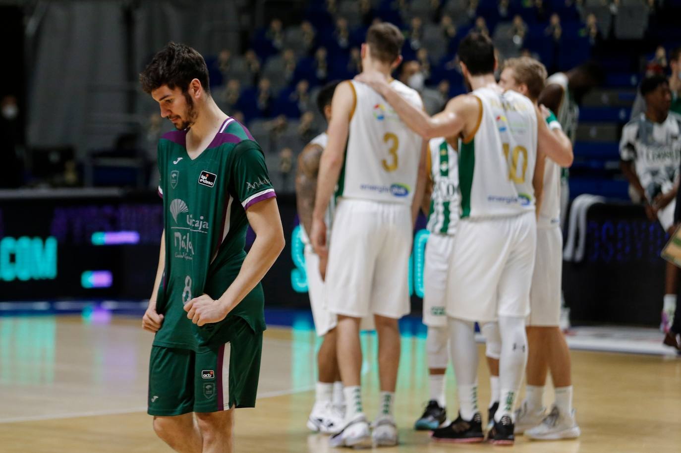 El Unicaja pierde en casa con el Betis en la prórroga. 