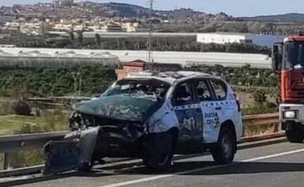 El detenido por embestir con una furgoneta a tres guardias civiles en Algarrobo acababa de salir del juzgado por robar otro coche