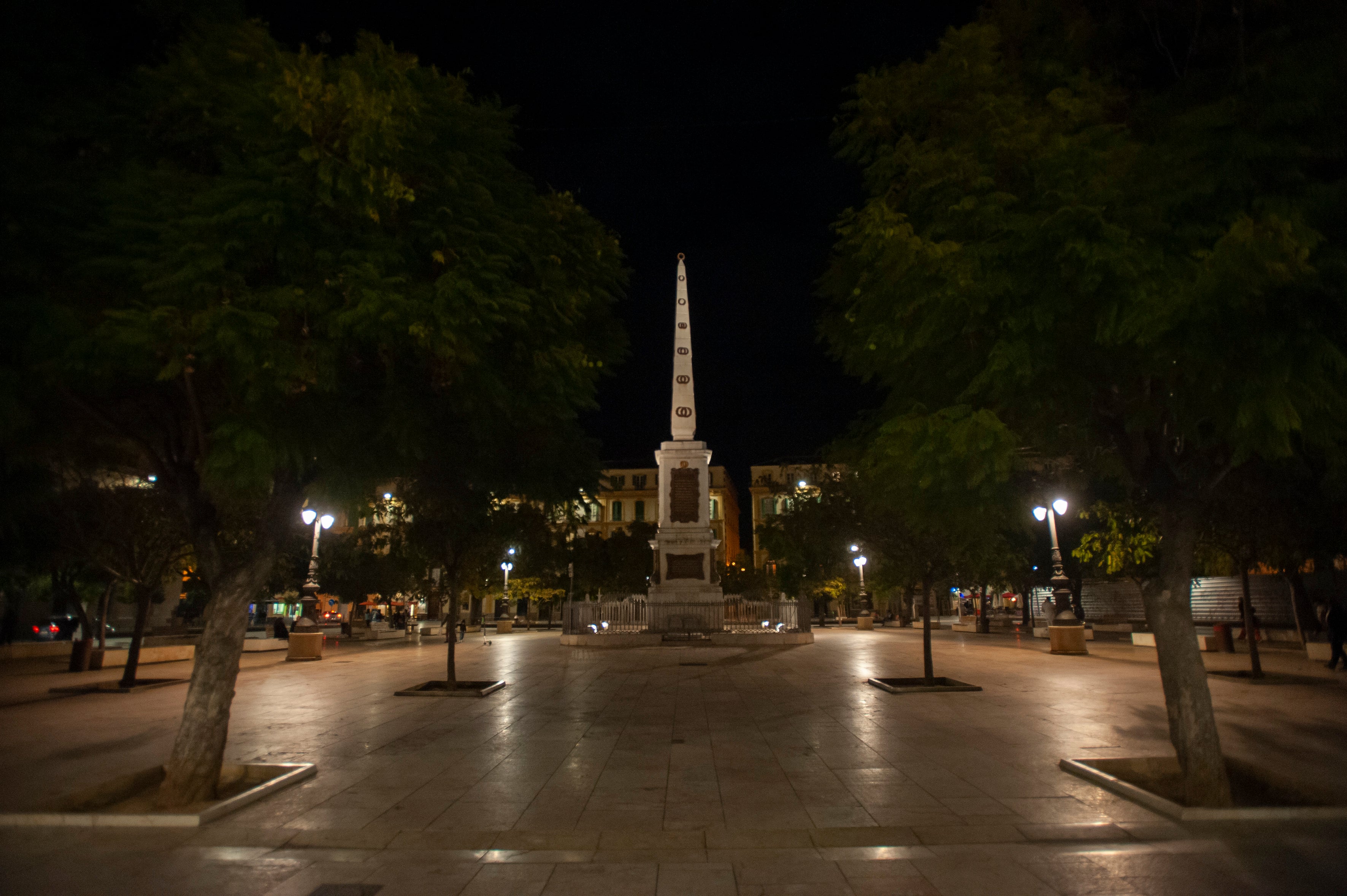 La Nochevieja más atípica debido a la pandemia del coronavirus en el Centro de Málaga