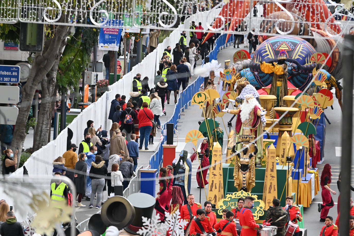 El Ayuntamiento de Marbella ha sustituido la Cabalgata de los Reyes Magos por un circuito en formato estático, situado en la Avenida Ricardo Soriano, entre el Paseo de la Alameda y el edificio de Marqués de Salamanca. El circuito está vallado y se transita caminando